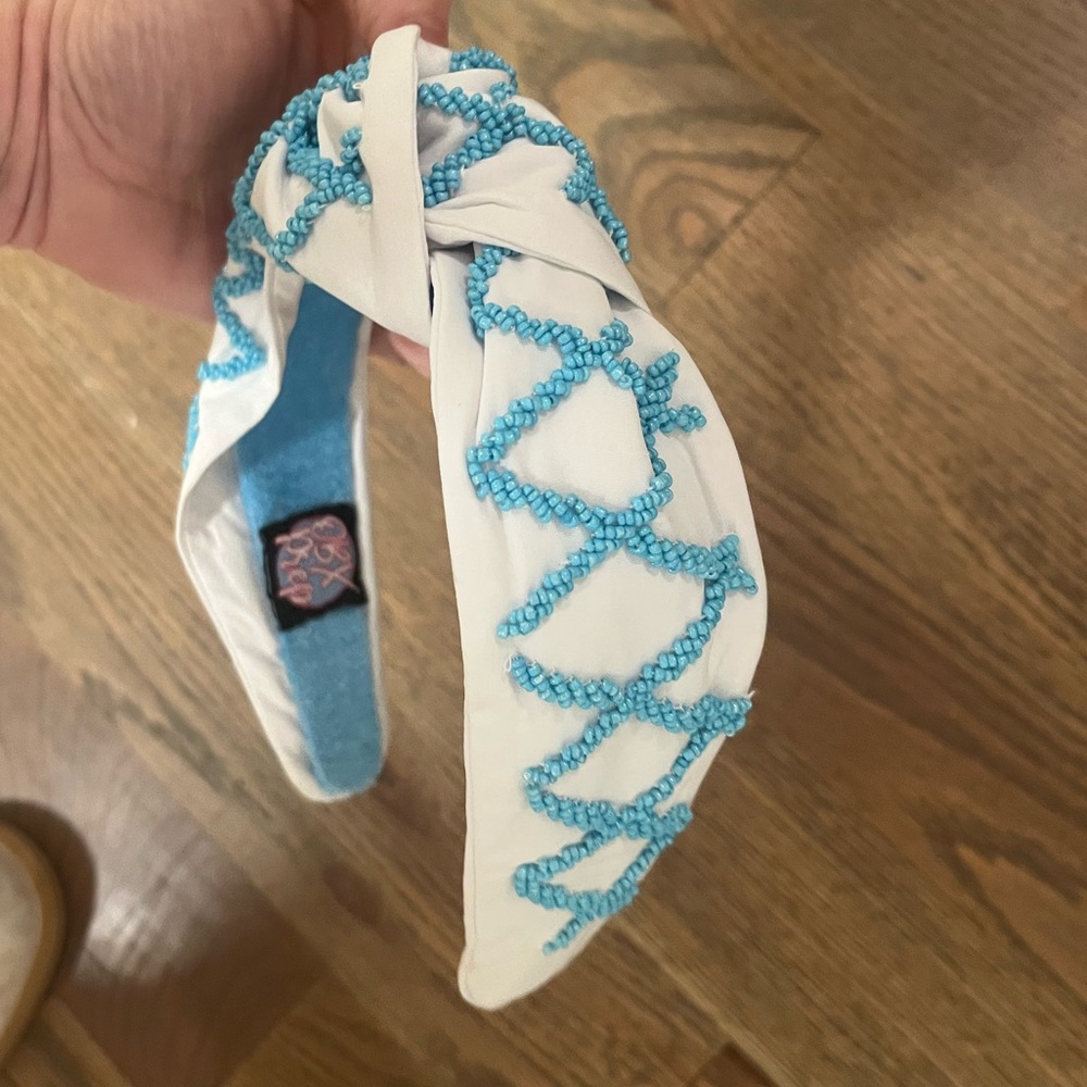 OBX Prep Beaded Headband EUC